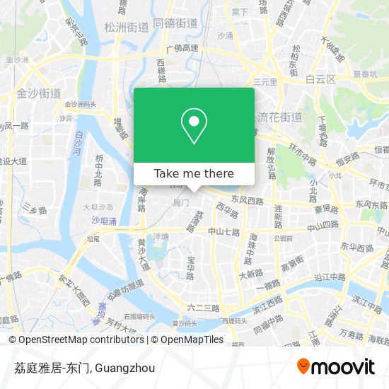 荔庭雅居-东门 map