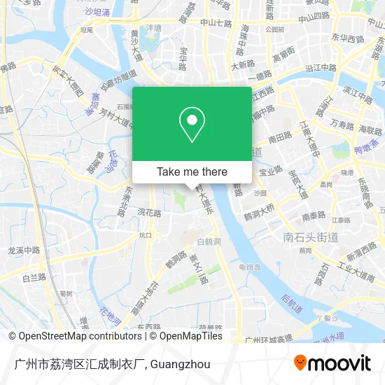 广州市荔湾区汇成制衣厂 map