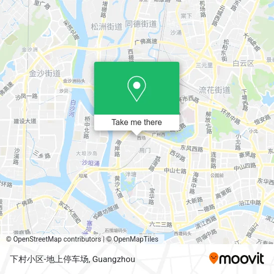 下村小区-地上停车场 map