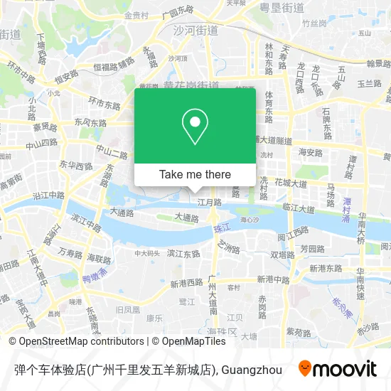 弹个车体验店(广州千里发五羊新城店) map