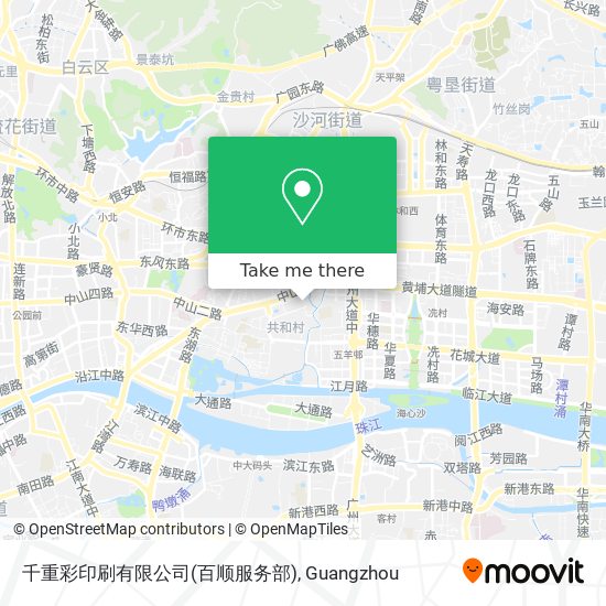 千重彩印刷有限公司(百顺服务部) map