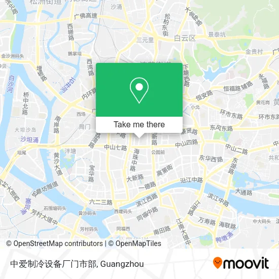 中爱制冷设备厂门市部 map