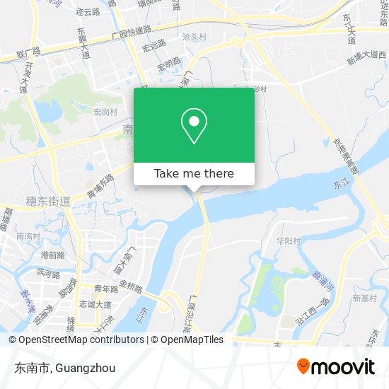 东南市 map