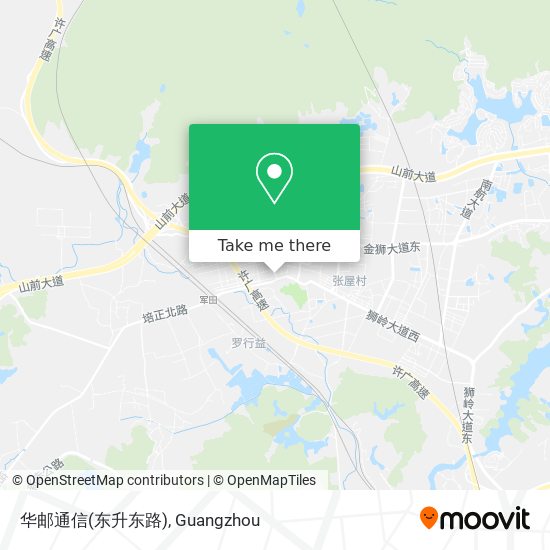 华邮通信(东升东路) map