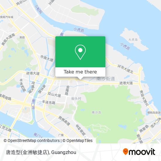唐造型(金洲敏捷店) map