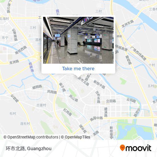 环市北路 map