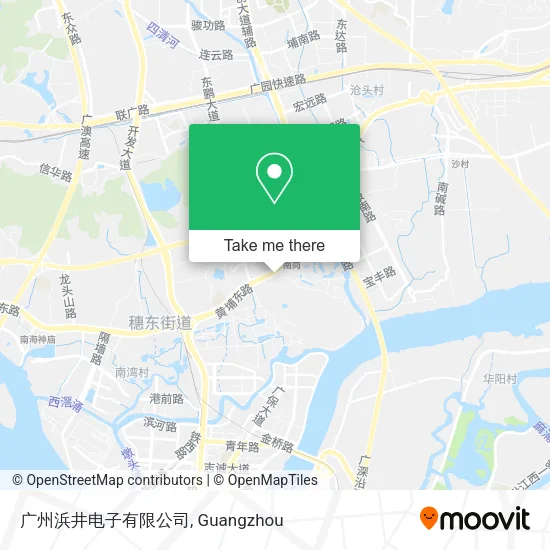 广州浜井电子有限公司 map