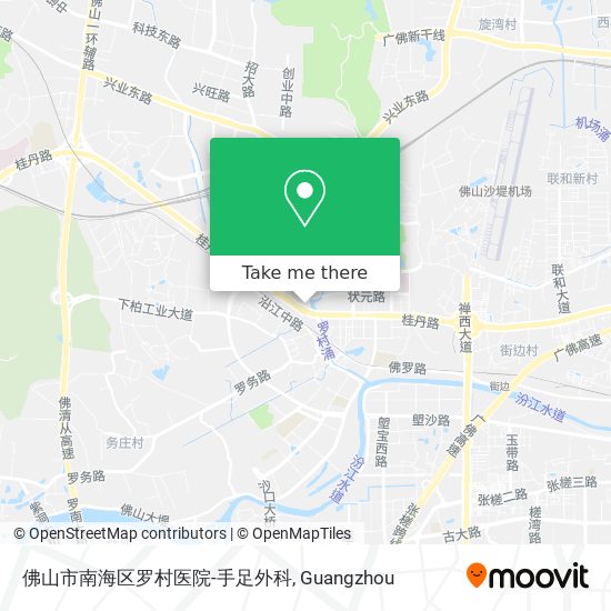 佛山市南海区罗村医院-手足外科 map