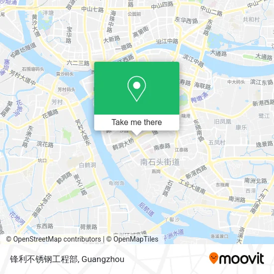 锋利不锈钢工程部 map