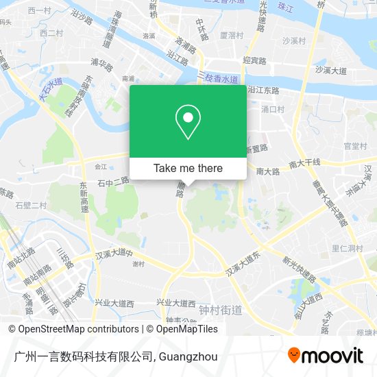 广州一言数码科技有限公司 map