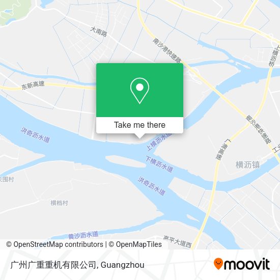 广州广重重机有限公司 map