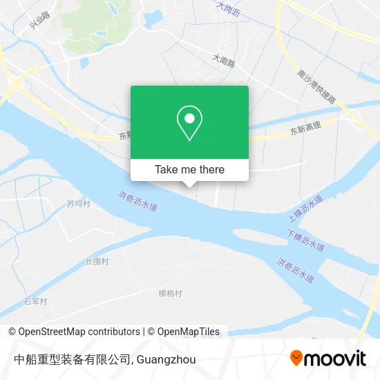 中船重型装备有限公司 map