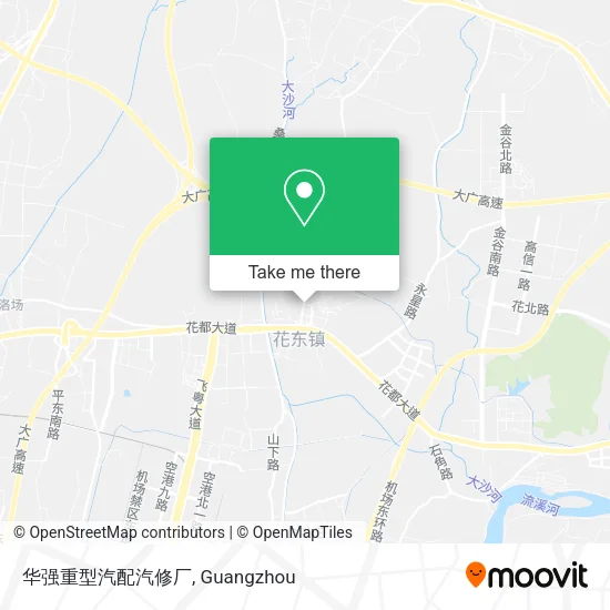 华强重型汽配汽修厂 map