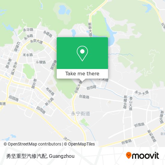 勇坚重型汽修汽配 map