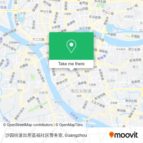 沙园街派出所荔福社区警务室 map