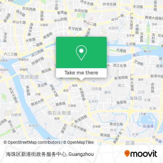 海珠区新港街政务服务中心 map