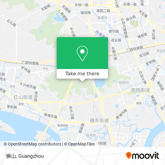 狮山 map