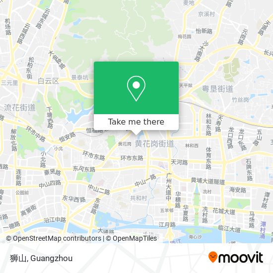 狮山 map