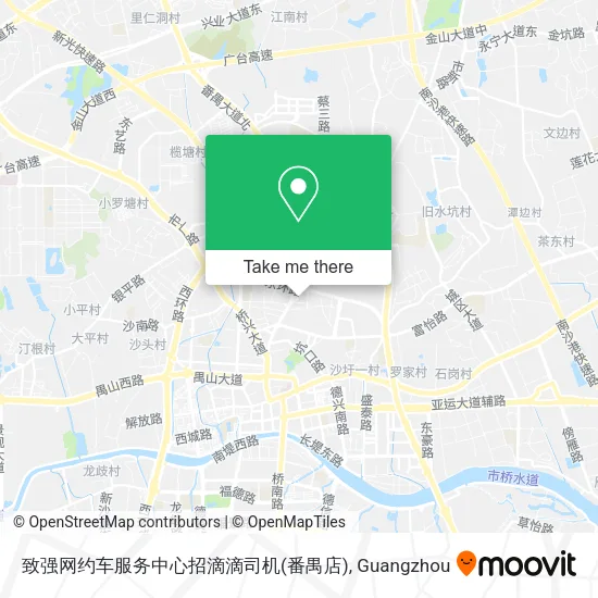 致强网约车服务中心招滴滴司机(番禺店) map