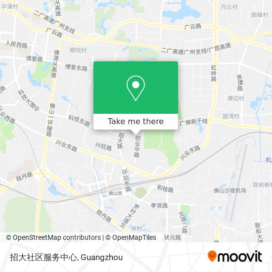 招大社区服务中心 map