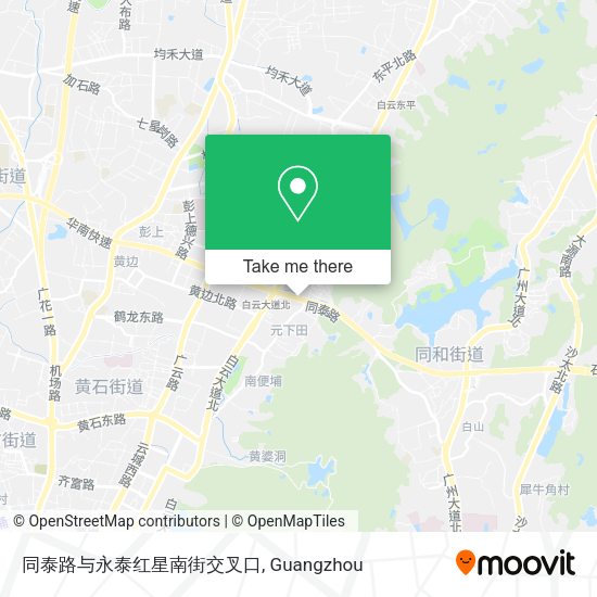 同泰路与永泰红星南街交叉口 map