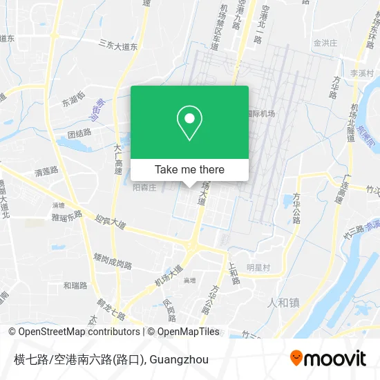 横七路/空港南六路(路口) map