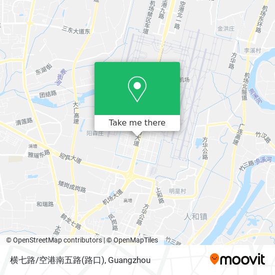 横七路/空港南五路(路口) map