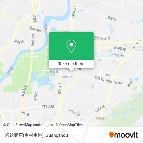 顺达商店(南村南路) map