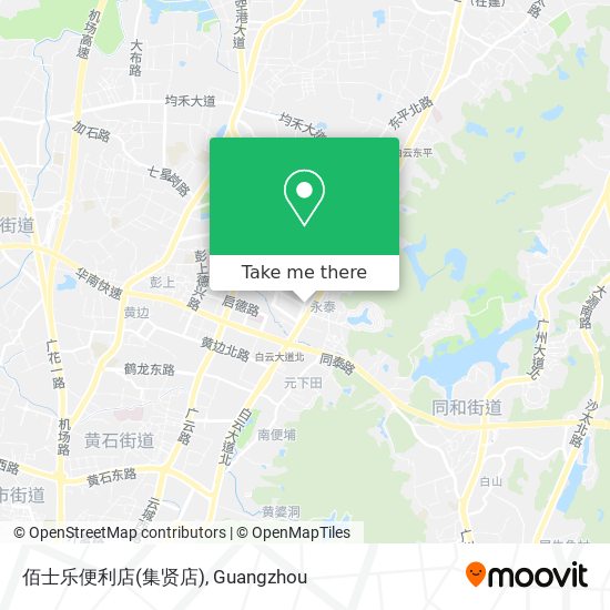 佰士乐便利店(集贤店) map
