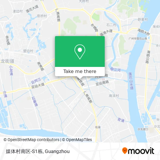 媒体村南区-S1栋 map