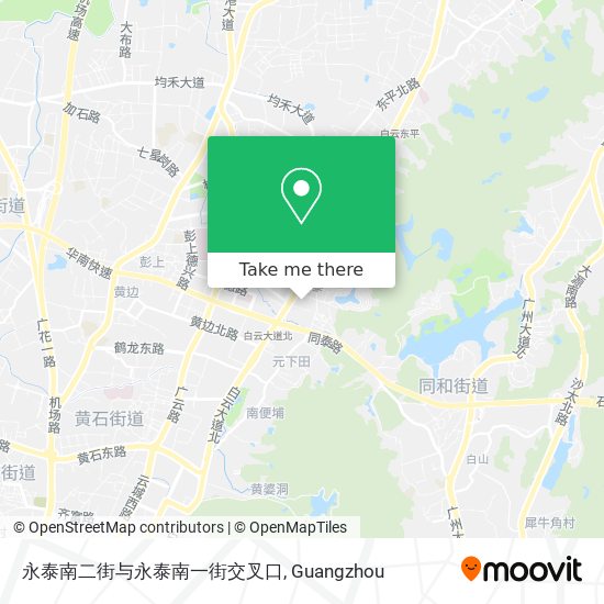 永泰南二街与永泰南一街交叉口 map