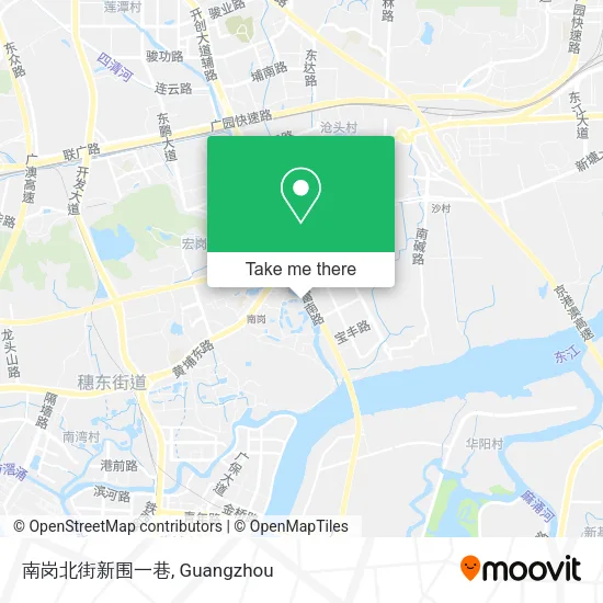 南岗北街新围一巷 map