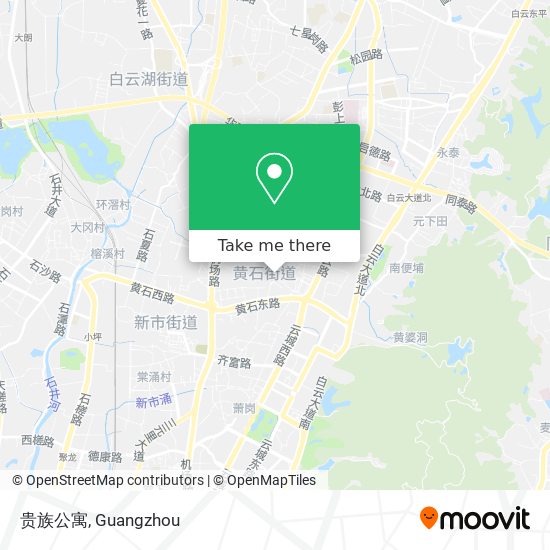 贵族公寓 map