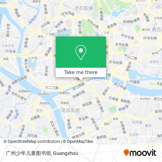 广州少年儿童图书馆 map