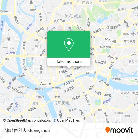 濠畔便利店 map