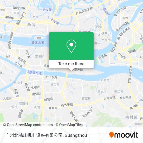 广州北鸿庄机电设备有限公司 map