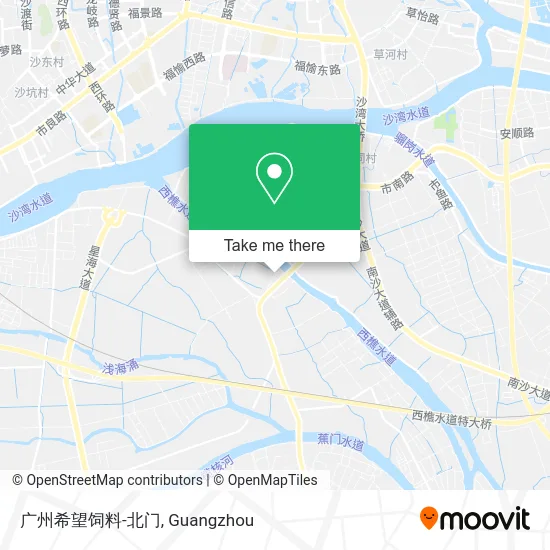 广州希望饲料-北门 map