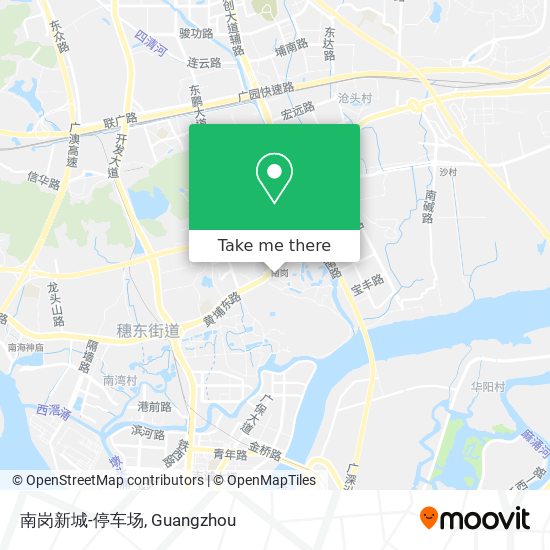 南岗新城-停车场 map