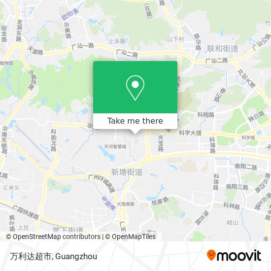 万利达超市 map