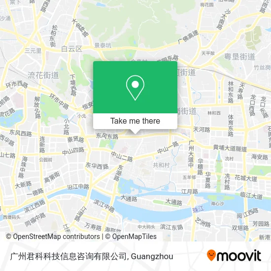 广州君科科技信息咨询有限公司 map