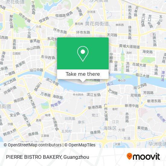 PIERRE BISTRO BAKERY map