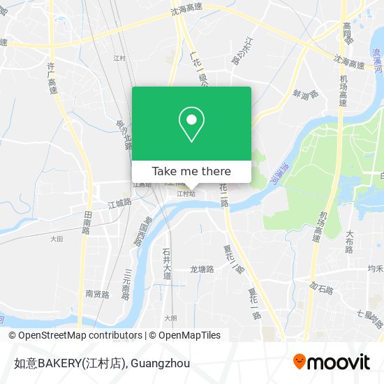如意BAKERY(江村店) map