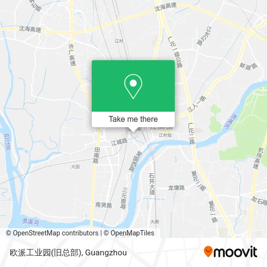 欧派工业园(旧总部) map