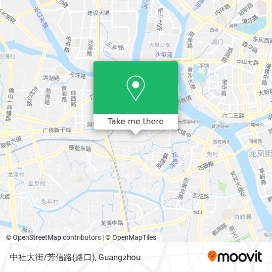 中社大街/芳信路(路口) map