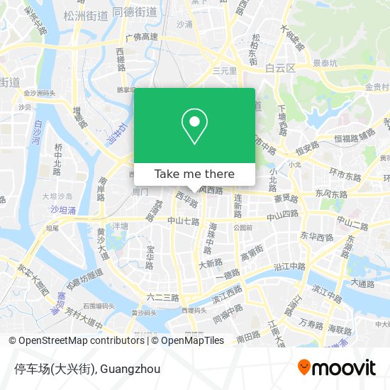 停车场(大兴街) map