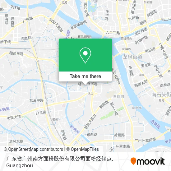 广东省广州南方面粉股份有限公司面粉经销点 map