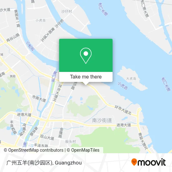 广州五羊(南沙园区) map