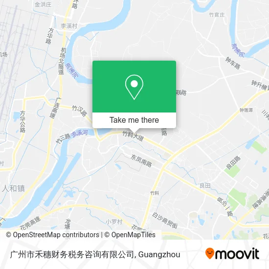 广州市禾穗财务税务咨询有限公司 map