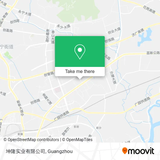 坤隆实业有限公司 map
