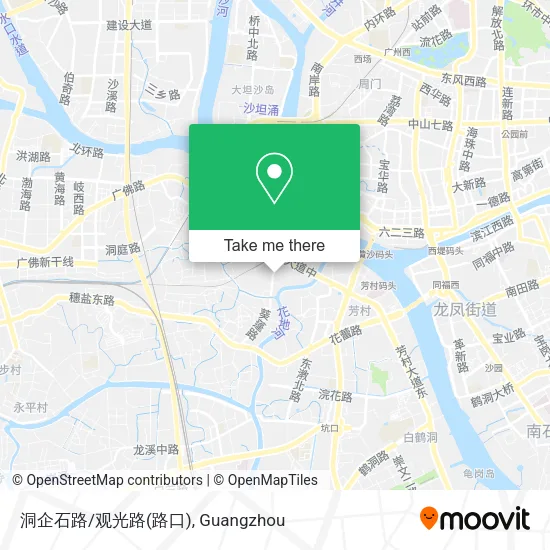 洞企石路/观光路(路口) map